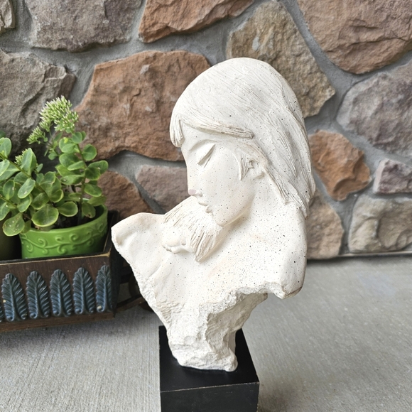 1984 David Fisher Austin Productions, First Moments Sculpture Mother Child 17” - Picture 2 of 16